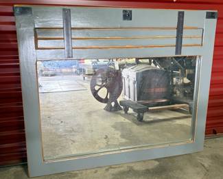 Lot 149- Light Washed Large Mirror