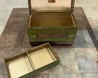 Lot 31 - 19th Century Antique Rolling Camel Hump Steam Chest
