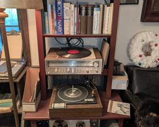 antique record player