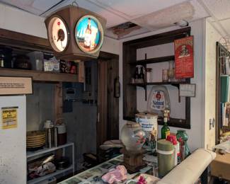 Bar lights and items