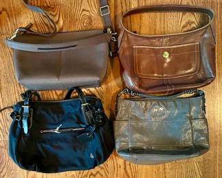 Coach and Dooney & Bourke purses
