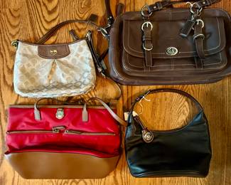 Coach and Dooney & Bourke purses