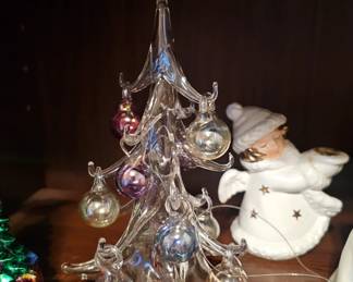 Vintage Hand Blown Christmas Tree