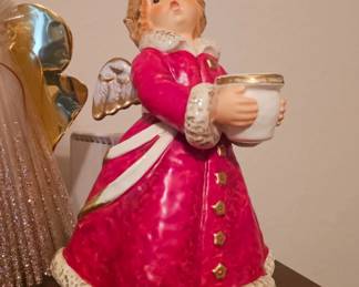 Goebel Red Angel Candleholder