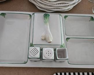 Italy serving trays