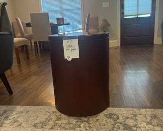 Wooden Barrel Endtables - sold