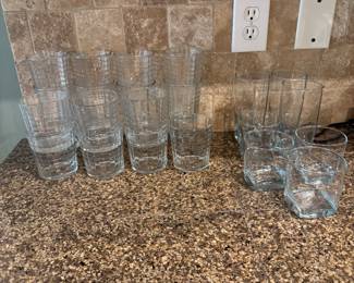Set 16 glasses
