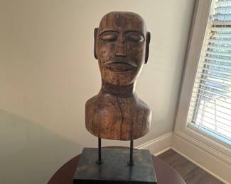 Carved statue