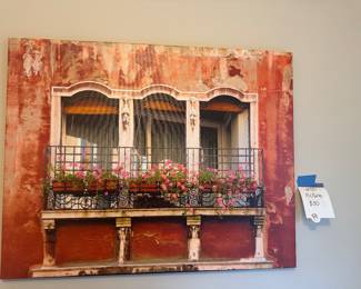 Canvas stretched print