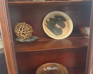 Variety of pottery bowls