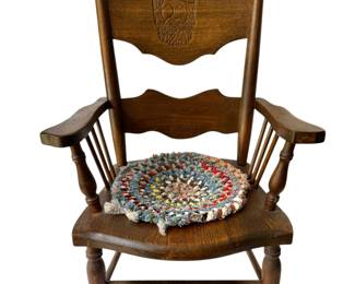 Vintage Child’s Santa Chair