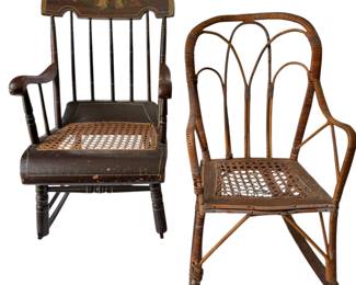 Antique Childrens Rocking Chairs