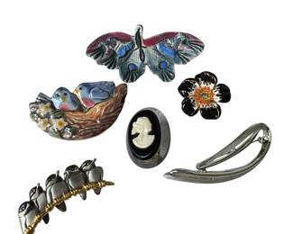 Vtg Brooches with Sarah Coventry