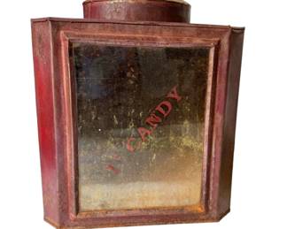 Antique 1 Cent Candy Tin