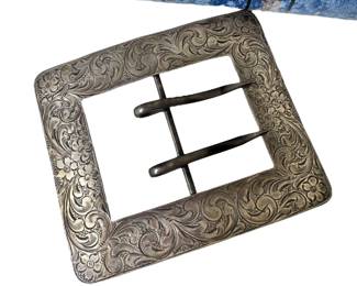 Antique Victorian Belt Buckle