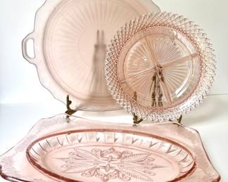 Pink Depression Glass