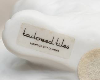 Porcelain rabbit figurines