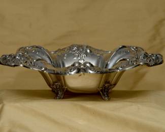 Large 11.5" Reed & Barton Francis l sterling silver footed bowl, X569F, date 1951