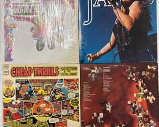 Big Brother & The Holding Company featuring Janis Joplin / Self titled, Janis Joplin / Cheap Thrills by Big Brother & Holding Company, Janis Joplin / I Got Dem Ol’ Kozmic Blues Again Mama
