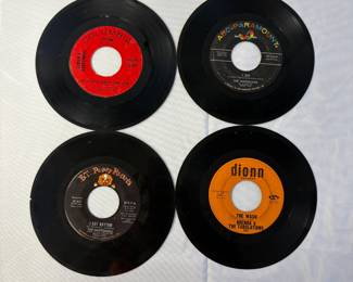 Single records from Simon & Garfunkel, The Happenings, The Marvelows, Brenda & The Tabulations