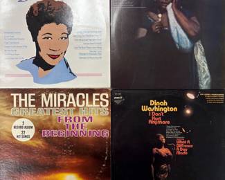 Ella Fitzgerald / Sentimental Journey, Ella Fitzgerald / The Cole Porter Songbook, The Miracles / Greatest Hits From The Beginning, Dinah Washington / I Don't Hurt Anymore