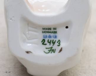 Four porcelain rabbit figurines, Danish and German