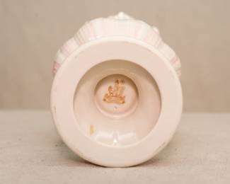 Base of Belleek Ireland porcelain Lotus Spill Vase