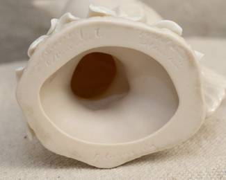 Porcelain rabbit, deer, and bird figurines