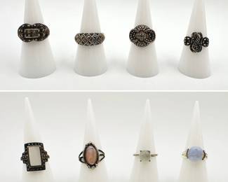 Just some of the costume jewelry rings available