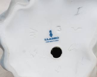 Two porcelain rabbit figurines from Lladro