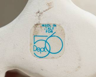 Porcelain rabbit figurines