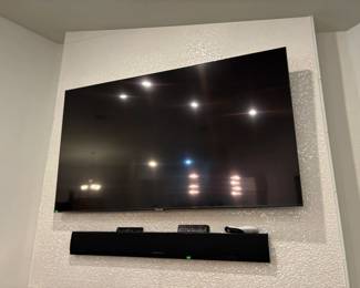 65" Samsung flat-screen TV - under 2 years old