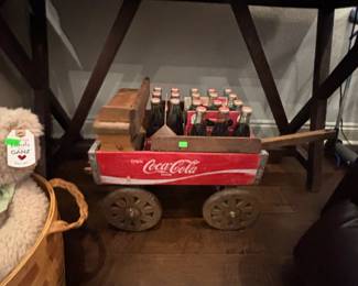 Vintage Coca Cola wagon