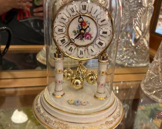 Porcelain anniversary clock