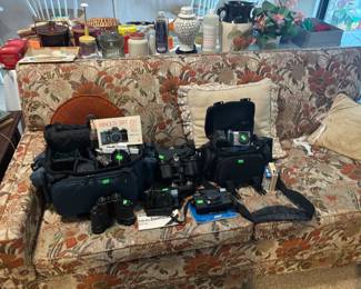 Vintage cameras