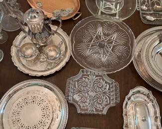 Crystal, silver, pyrex, oh my!