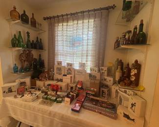 Collectible Glass, and collectible Christmas Villages, Ornaments, and more