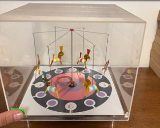 JECO Carousel Clock - MCM Rare Find