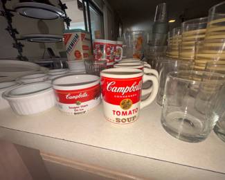 Vintage Campbells Tomato Soup mugs