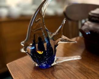 MURANO ART GLASS ANGEL FISH
