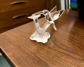SWAROVSKI CRYSTAL HUMMINGBIRD