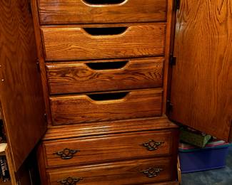 FURNITURE ARMOIRE OPEN