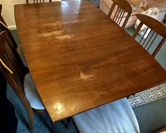 FURNITURE DINING ROOM TABLE 6 CHAIRS II