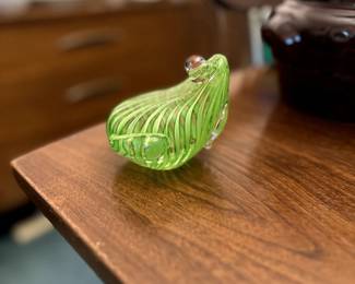 MURANO ART GLASS FROG