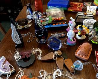 MURANO GLASS ART HOLDAY DECOR