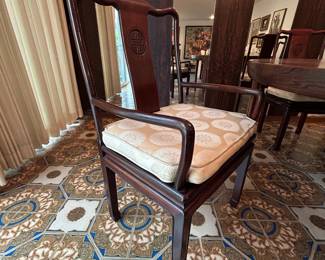 4 Chinese Rosewood Chairs