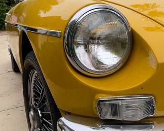 1969 MGB Roadster, 85,000 Miles, VIN: GHN4U182515G, Registered thru July 2025