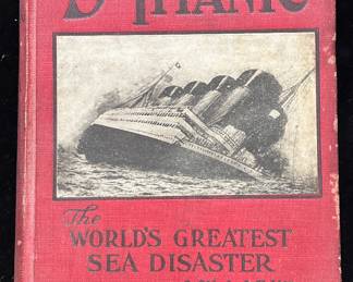 Antique Books: Sinking of The Titanic