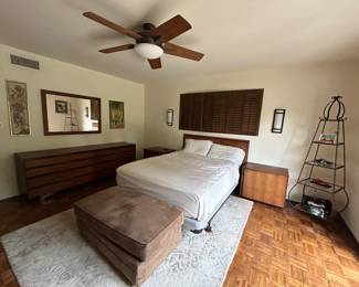 Mid Century Walnut Bedroom Furniture