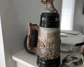 one of many collectable beer steins